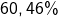 60,46\%