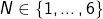 Rendered by QuickLaTeX.com N \in \{1, \dots, 6\}