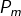 P_m