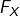 F_X