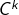 C^k